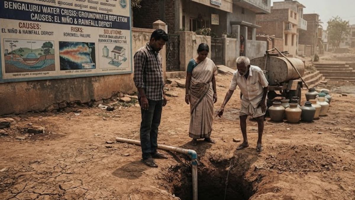 ಬೆಂಗಳೂರು ಜನರೇ ಎಚ್ಚರ! ಅಂತರ್ಜಲ ಕುಸಿತದ ಭೀತಿ, ಬೋರ್‌ವೆಲ್‌ಗಳು ಬತ್ತುವ ಆತಂಕ!!