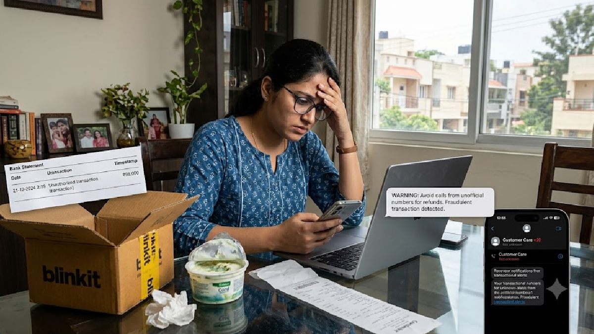 Blinkit Refund Cyber Fraud