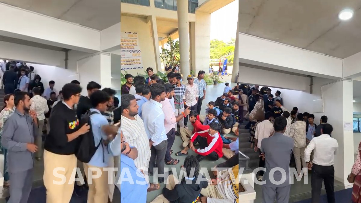 ಬೆಂಗಳೂರಿನ ಪ್ರೆಸಿಡೆನ್ಸಿ ಪಿಯು ಕಾಲೇಜಿನಲ್ಲಿ ಜಟಾಪಟಿ - ದಸರಾ ರಜೆಗಾಗಿ ವಿದ್ಯಾರ್ಥಿಗಳ ಪ್ರತಿಭಟನೆ!!