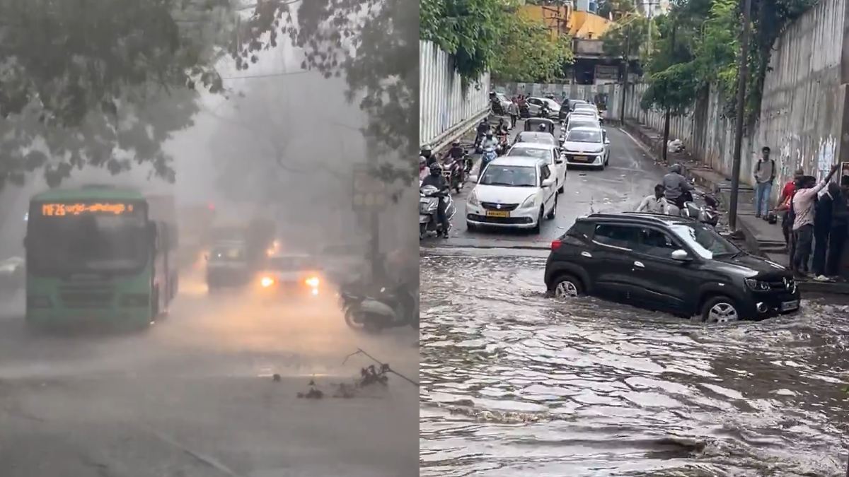 Bengaluru Rain Chaos | Photo Credit: https://x.com/shivram1150 | https://x.com/navin_ankampali