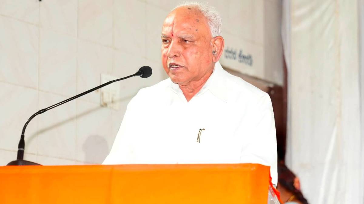 ಬಿಜೆಪಿ ಹಿರಿಯ ನಾಯಕ ಬಿ.ಎಸ್. ಯಡಿಯೂರಪ್ಪ ಅವರು 2028ರ ಬಿಜೆಪಿ-ಜೆಡಿಎಸ್ ಮೈತ್ರಿ ಕುರಿತು ಮಾತನಾಡುತ್ತಿರುವ ದೃಶ್ಯ | Photo Credit: https://www.facebook.com/BSYBJP