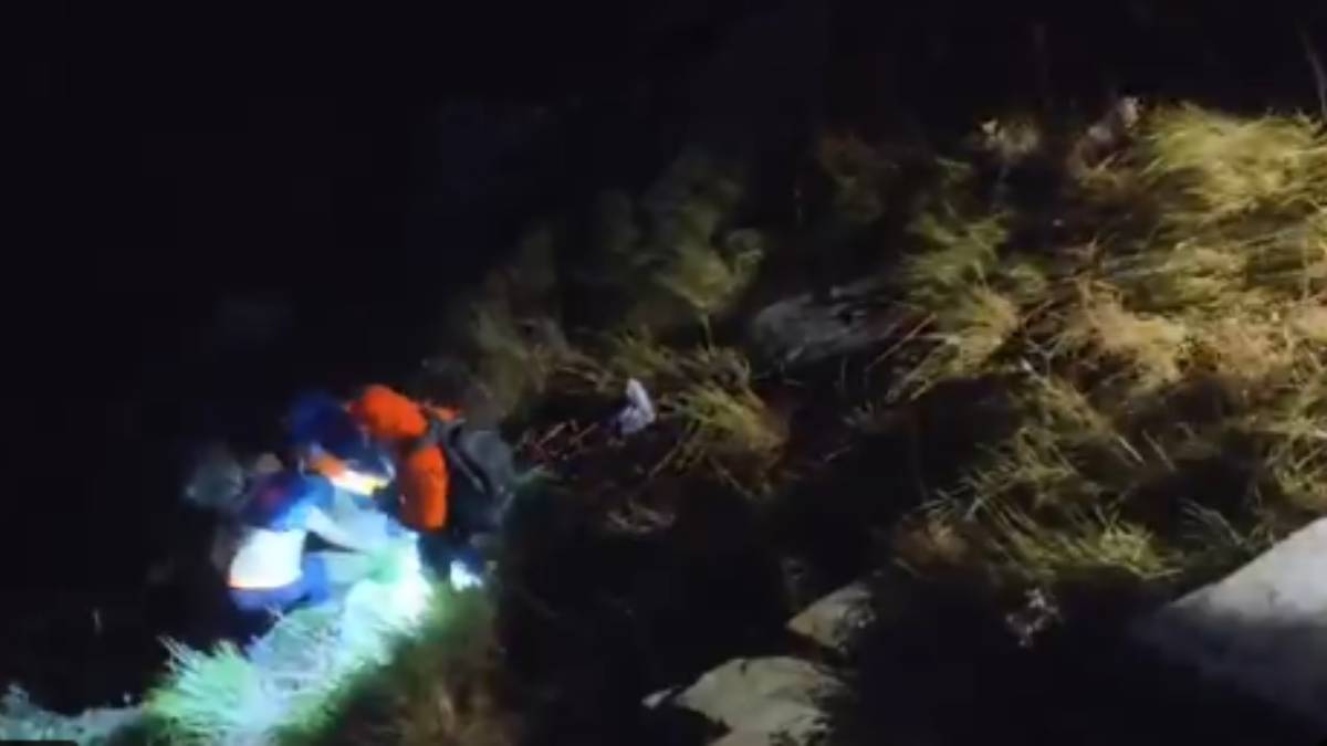 Search parties during the search for survivors