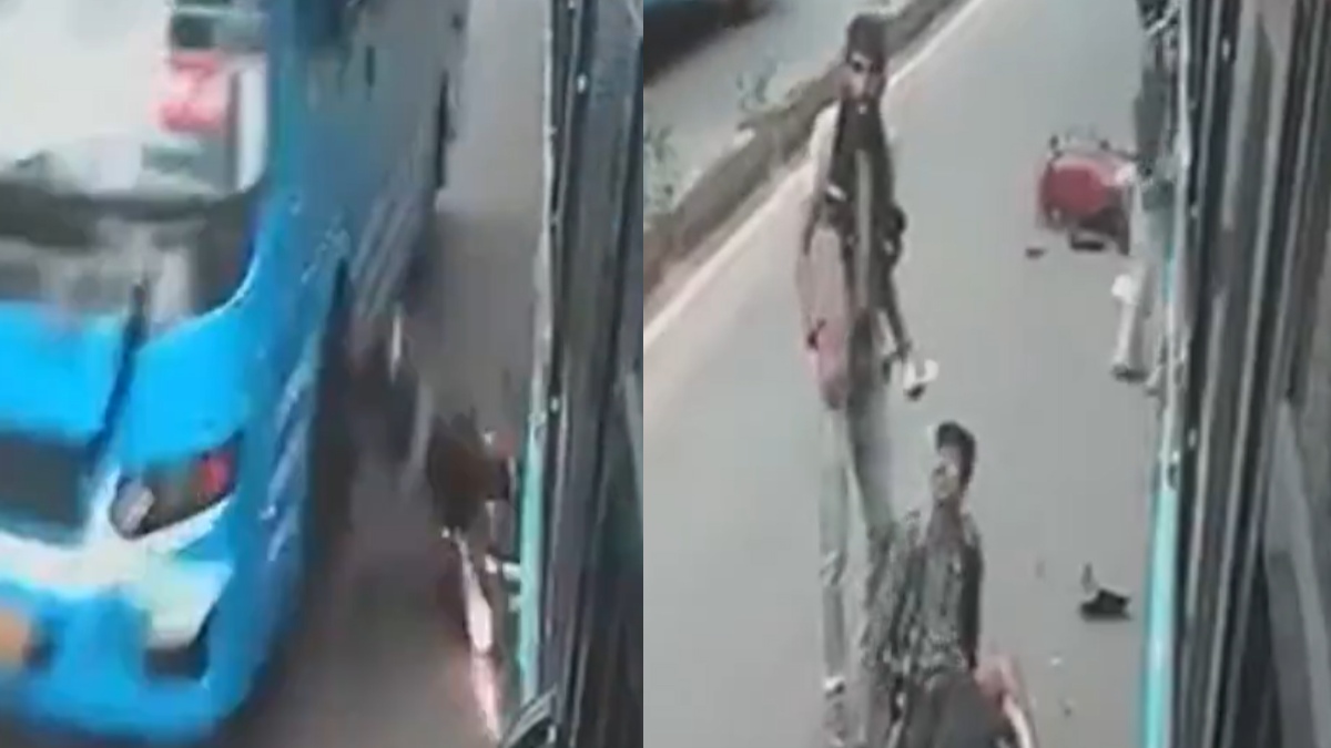 Kannur Bus-Bike Crash: Dangerous Overtaking Raises Alarm Over Road Safety | Photo Credit: https://x.com/motordave2/