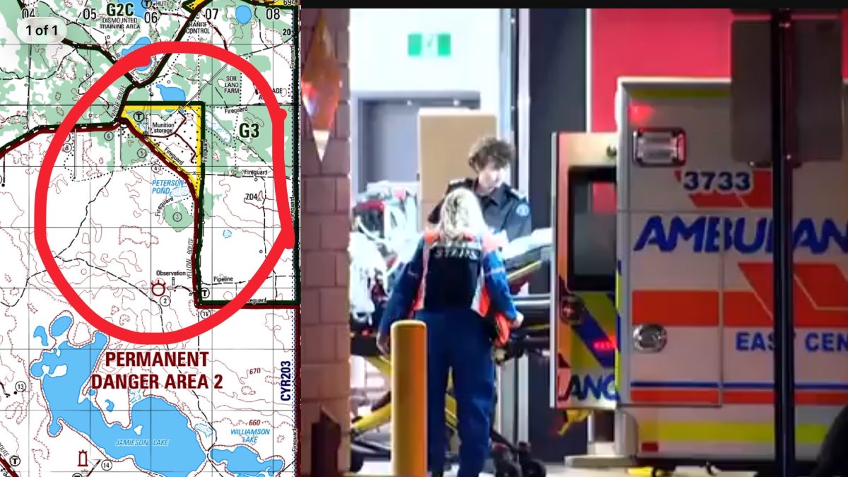 Canada Military Base Fire