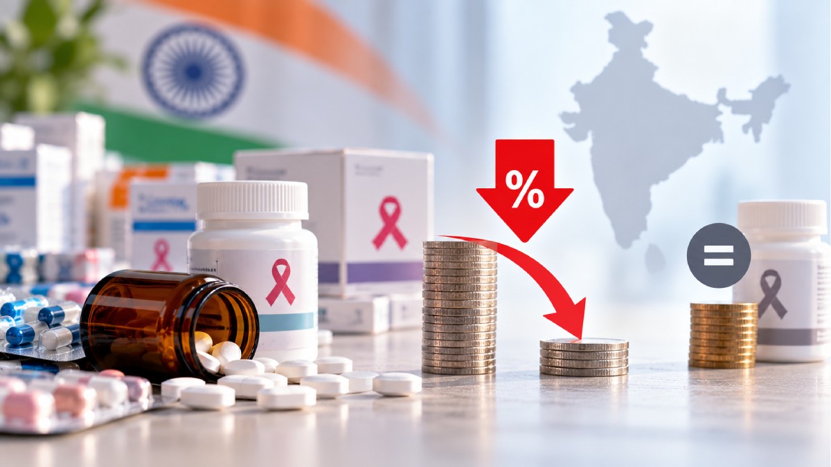 Cancer medicines with revised prices under India's NPPA policy.