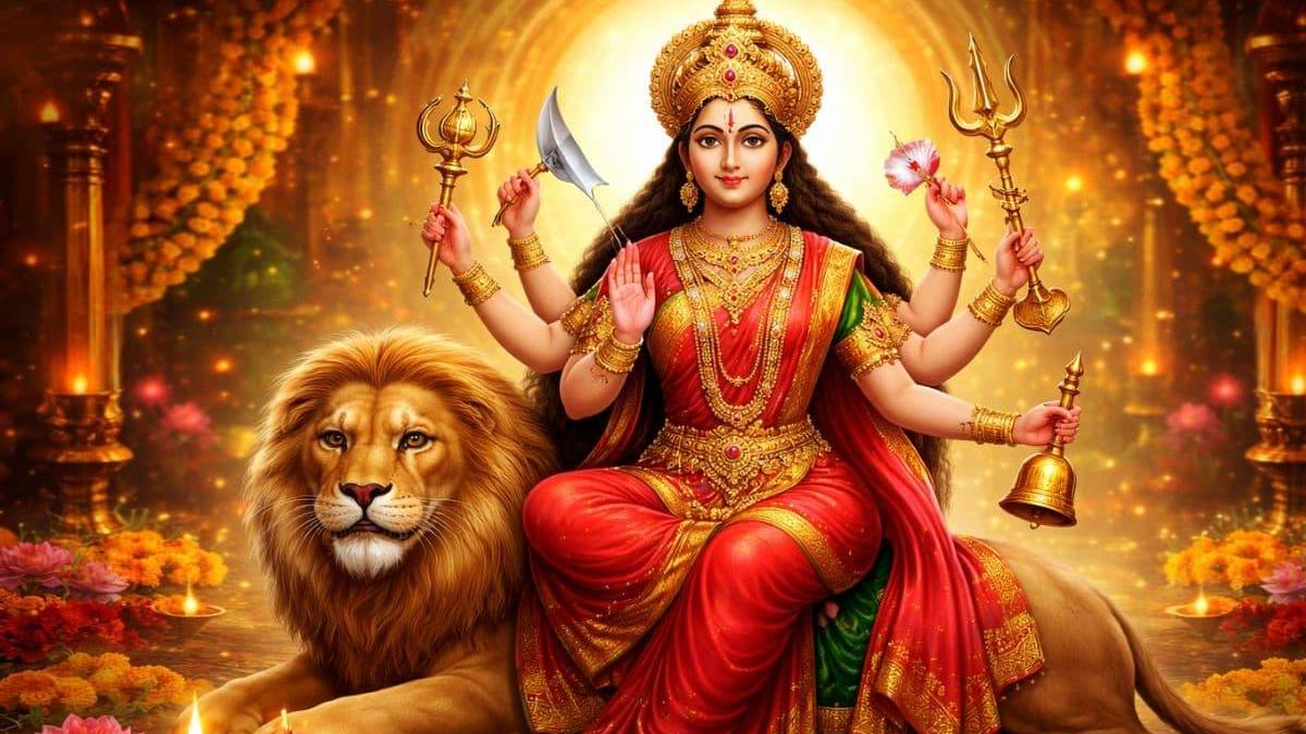 ನವರಾತ್ರಿಯ 3ನೇ ದಿನ ತಾಯಿ ಚಂದ್ರಘಂಟೆಯ ಪೂಜೆ - ಮಂತ್ರ, ನೈವೇದ್ಯ ಮತ್ತು ಮಹತ್ವ ತಿಳಿಯಿರಿ!!