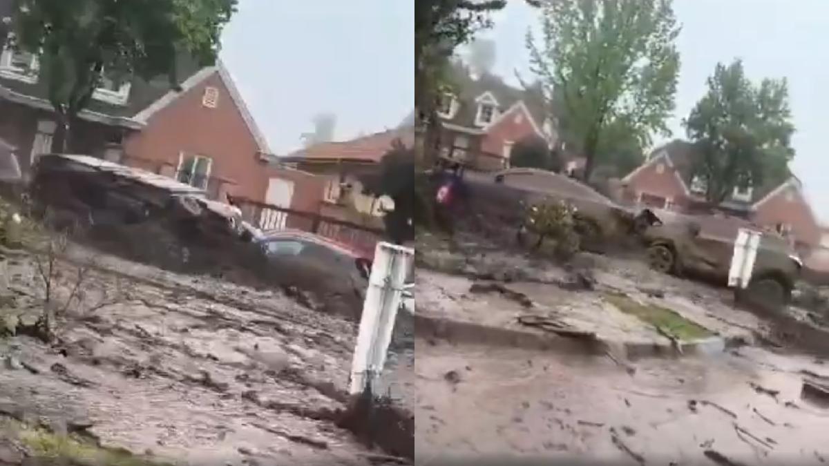 Chile Flash Flood Horror: Mud And Torrential Water Sweep Away Cars In Santiago’s Las Condes