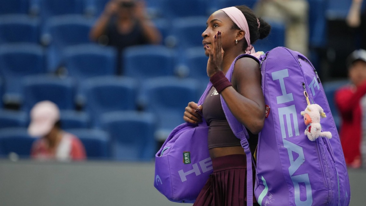 Coco Gauff Exits China Open After Loss To Elise Mertens Amid Racist Abuse Incident