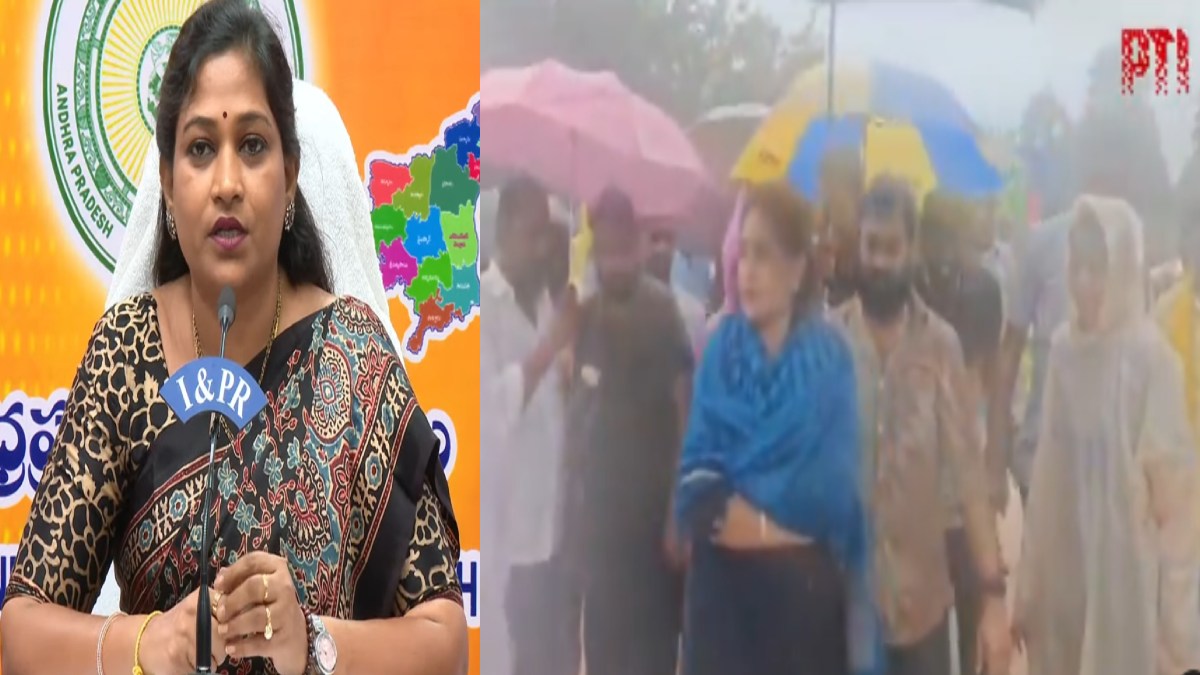 Andhra Pradesh Home Minister Anitha Visits Cyclone-Hit Areas