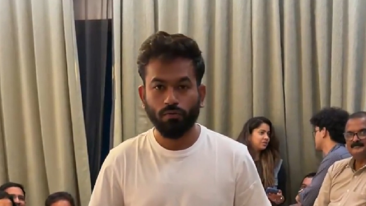 Abhijeet Dipke speaks ahead of the Delhi protest.