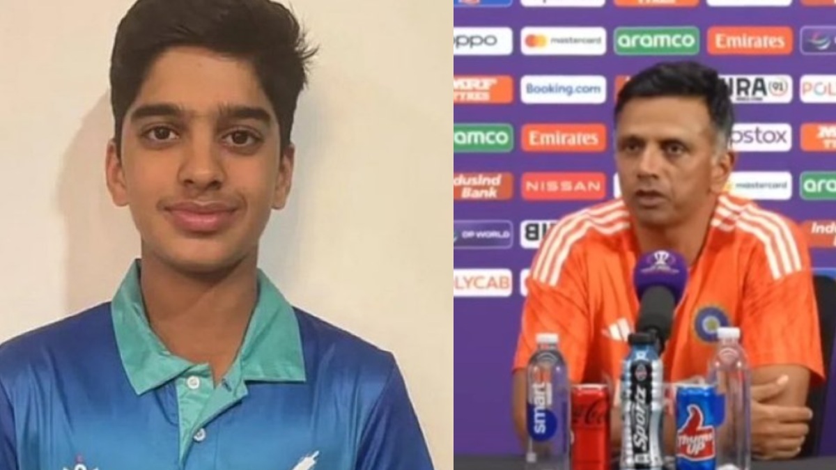 Rahul Dravid's Son Anvay Gets Karnataka U-19 Captaincy Role | Photo Credit: https://x.com/mufaddal_vohra/