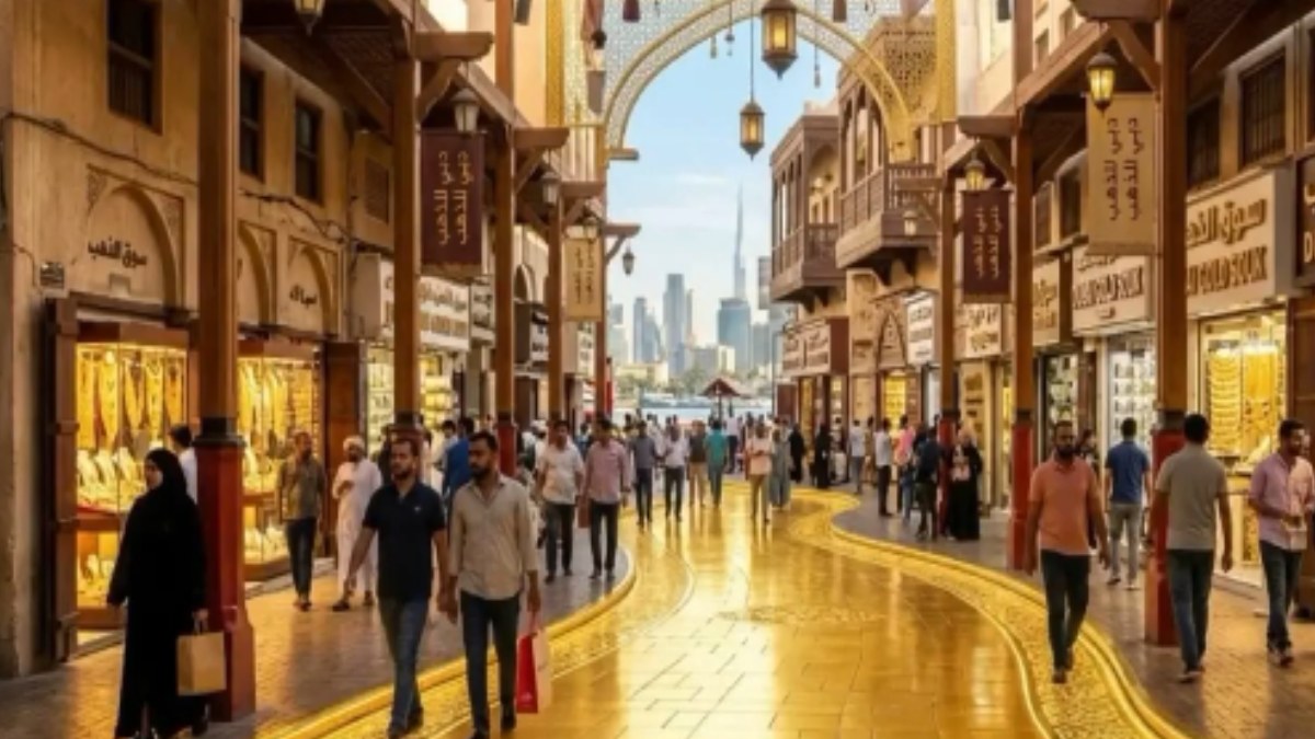 Dubai 24-Karat Gold Road