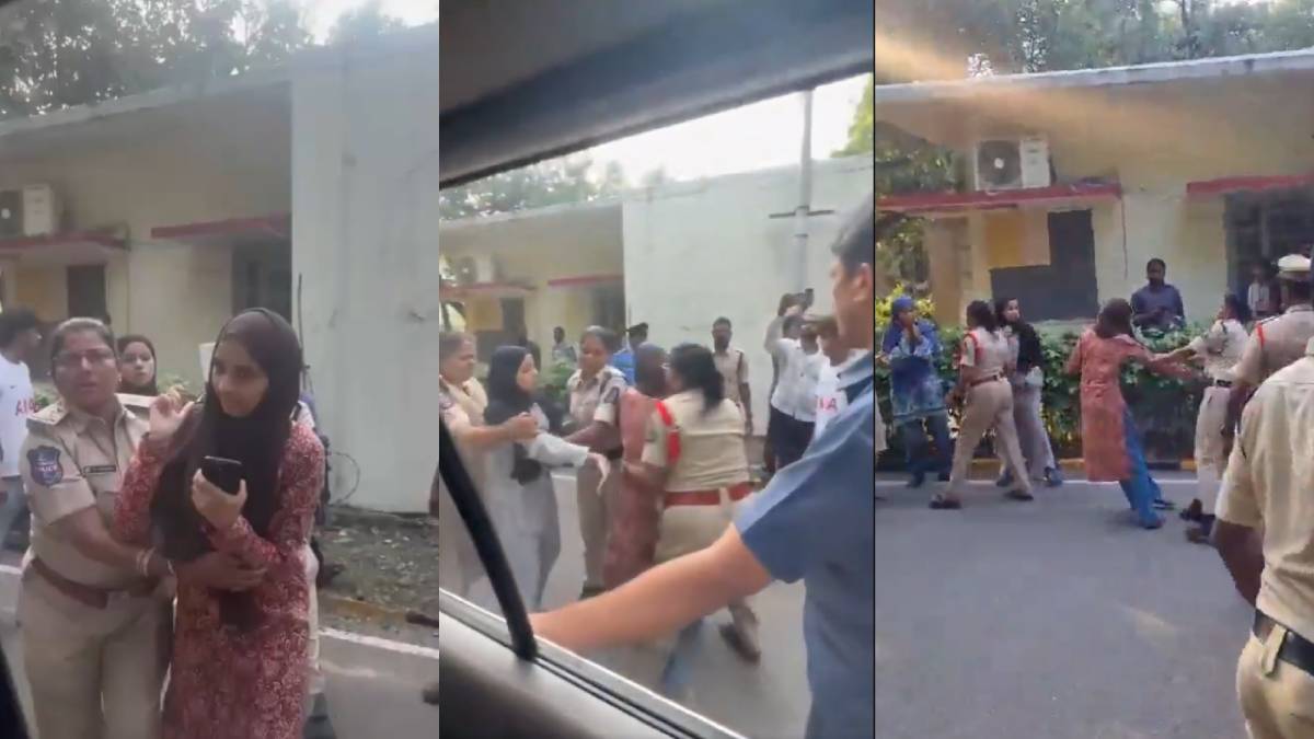 11 EFLU Students Detained Over RSS Leader’s Visit in Hyderabad | Photo Credit: https://x.com/YakkatiSowmith