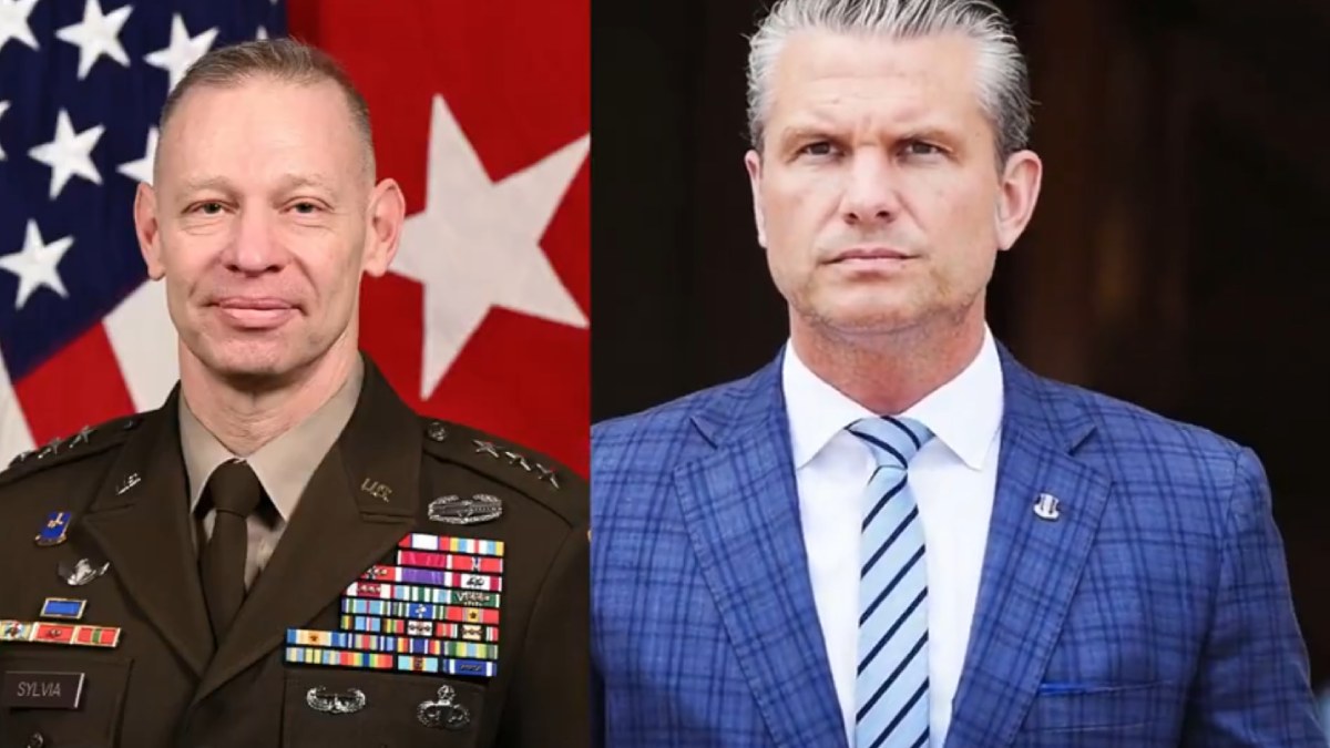 US Lieutenant General Brett Sylvia, dismissed amid a Pentagon investigation into classified information leaks.