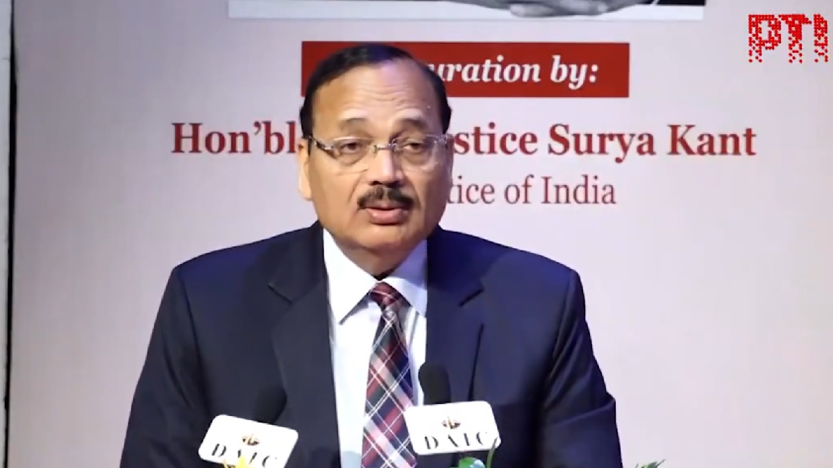 CJI Surya Kant on Form 6 controversy | Photo Credit: https://x.com/PTI_News