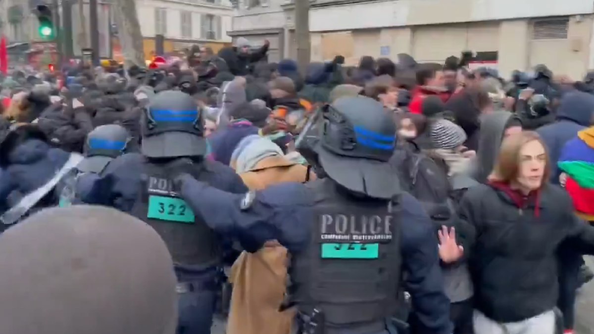 France Student Protests Turn Violent: Hundreds Detained, Dozens Of Police Hurt