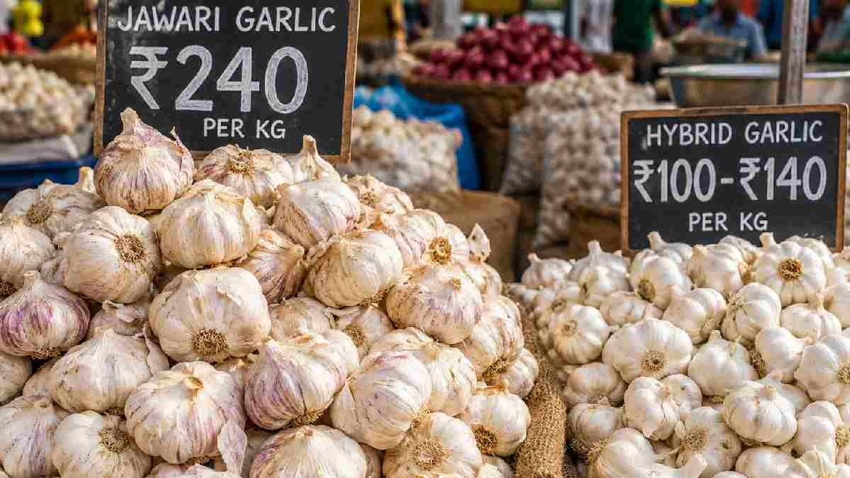 Local Garlic Crosses ₹240 per Kg in Karnataka