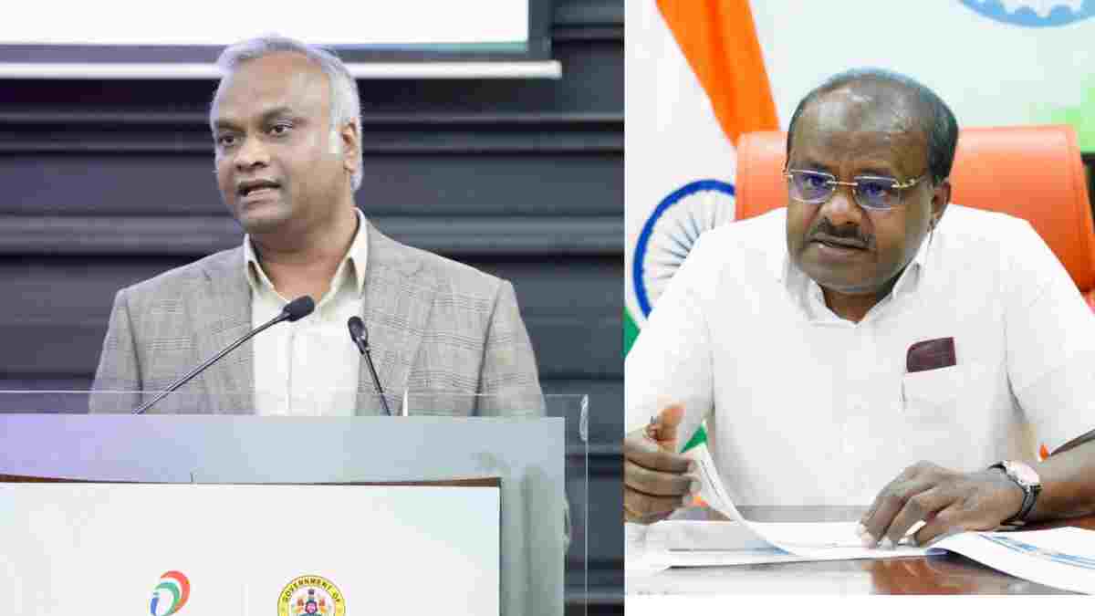 ‘ಗೃಹ ಇಲಾಖೆ ನಿಮ್ಮಪ್ಪನ ಆಸ್ತಿಯಲ್ಲ’ – ಪ್ರಿಯಾಂಕ್ ಖರ್ಗೆ ವಿರುದ್ಧ ಎಚ್‌ಡಿಕೆ ಗರಂ!!