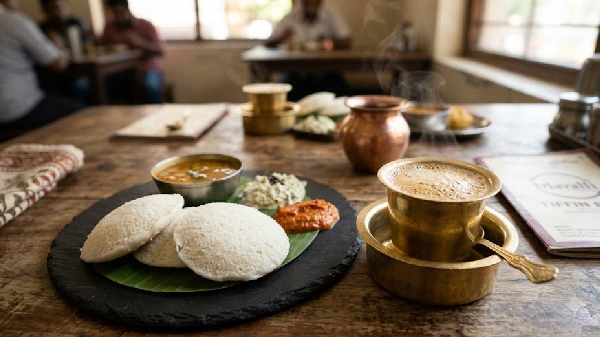 ಇಡ್ಲಿ ಫಿಲ್ಟರ್ ಕಾಫಿ ಆರೋಗ್ಯ | Photo Credit: AI