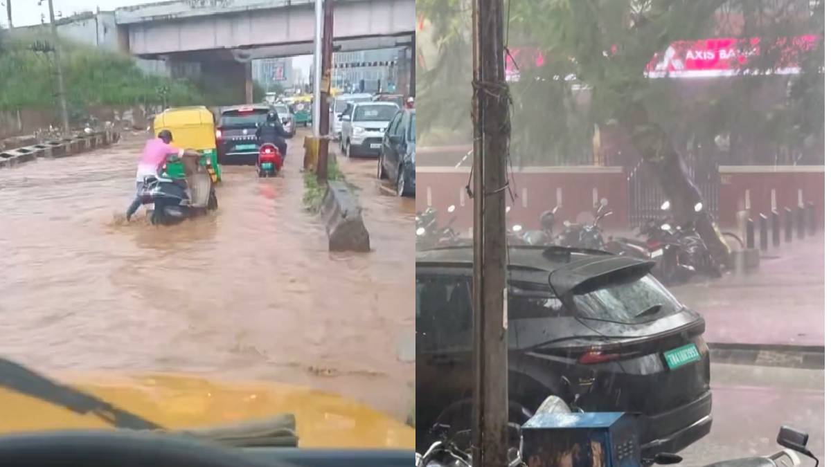 ಬೆಂಗಳೂರು ಮಳೆ ಮುನ್ಸೂಚನೆ | Photo Credit: https://x.com/kalaivananst and https://x.com/kovaisandhya