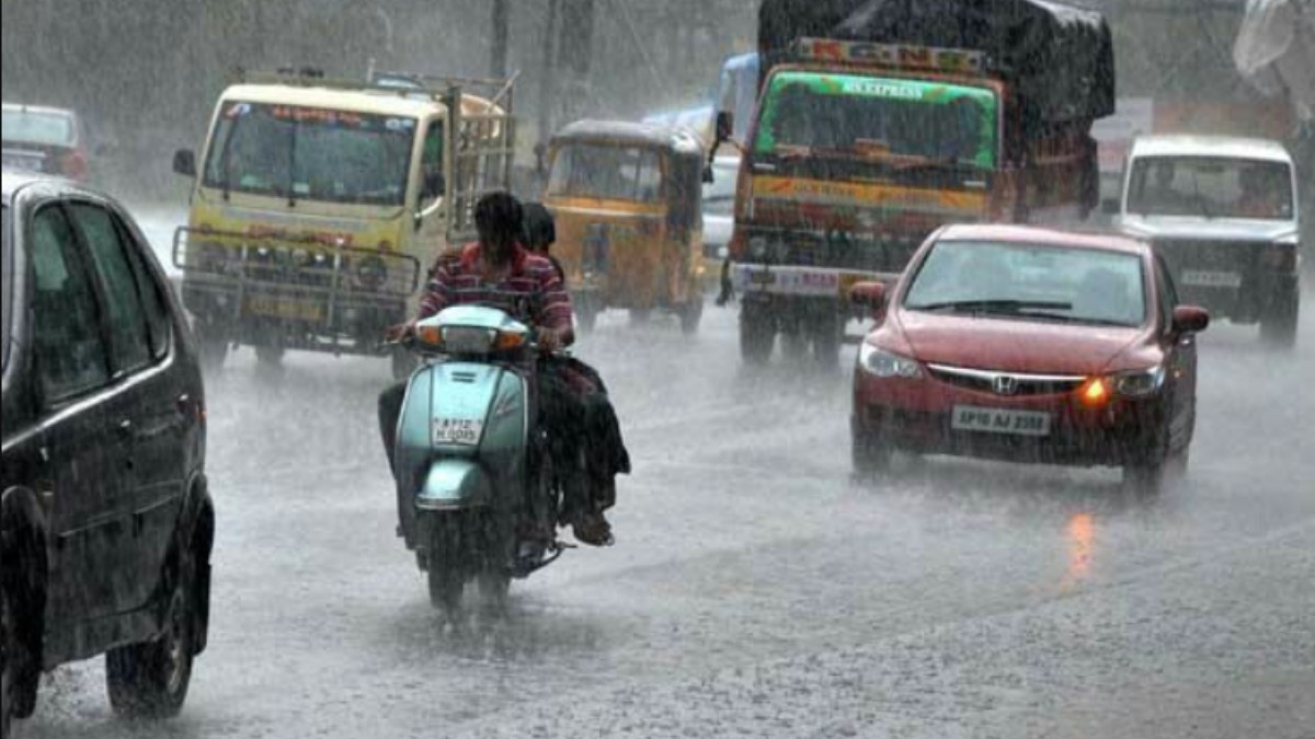 Heavy rain causes flooding and waterlogging across Tamil Nadu.