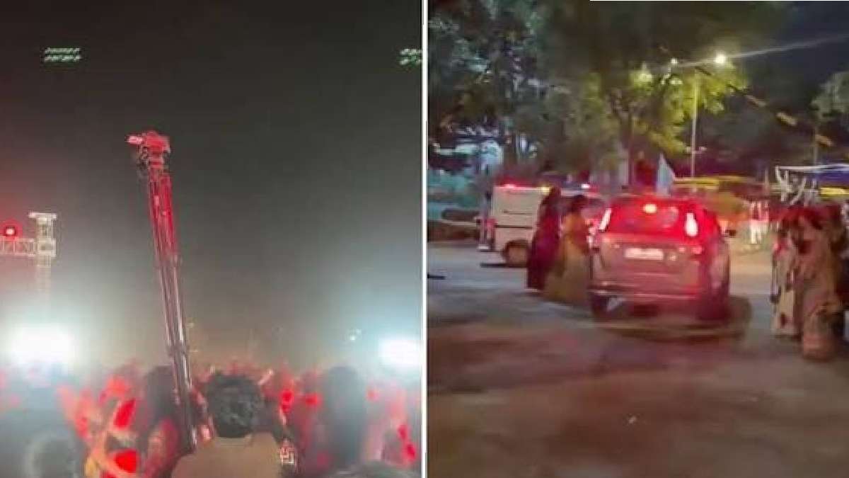 Lighting arch collapses at Hyderabad college Dandiya event
