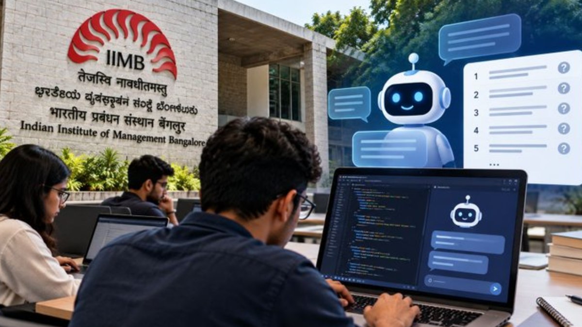 AI Replaces Pen-and-Paper at IIM Bangalore as Students Build Chatbots for Midterm Test