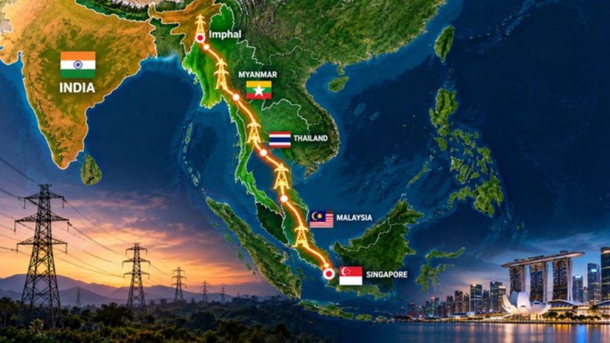 India Singapore power corridor