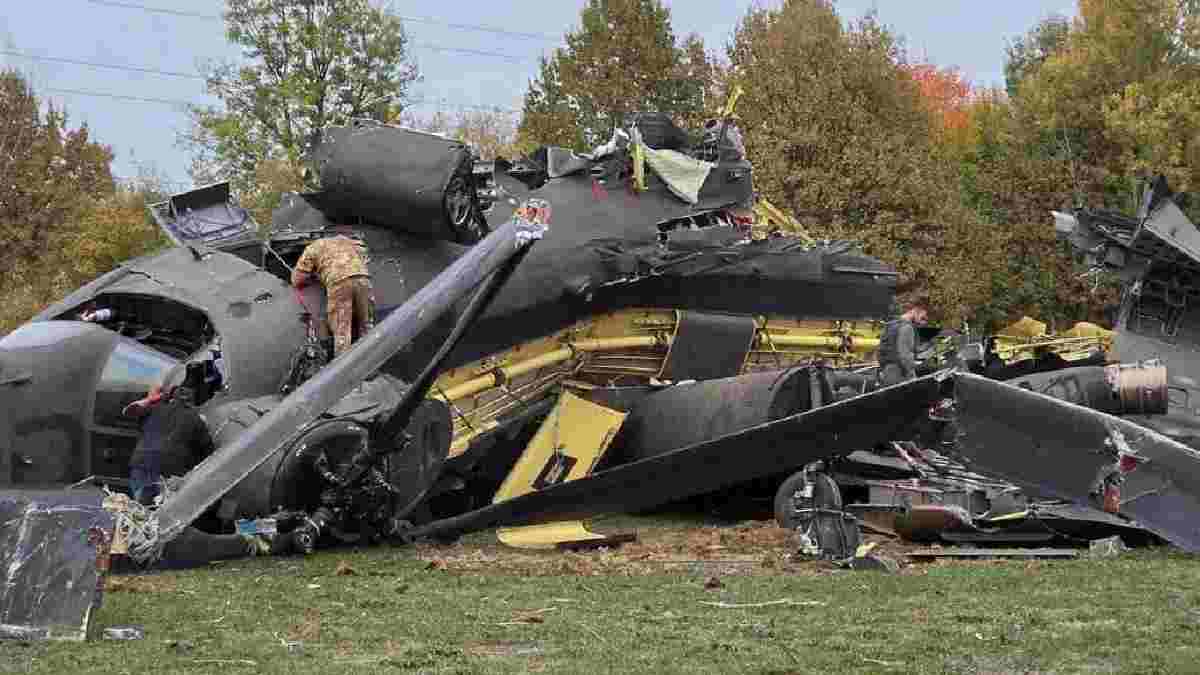 Italian Military Helicopter Wreckage After Bosnia Crash | Photo Credit: https://x.com/vegasyx