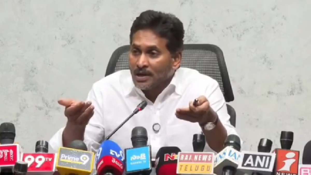YS Jagan Mohan Reddy questions CEC appointment law | Photo Credit: https://x.com/VoicesOfAndhra