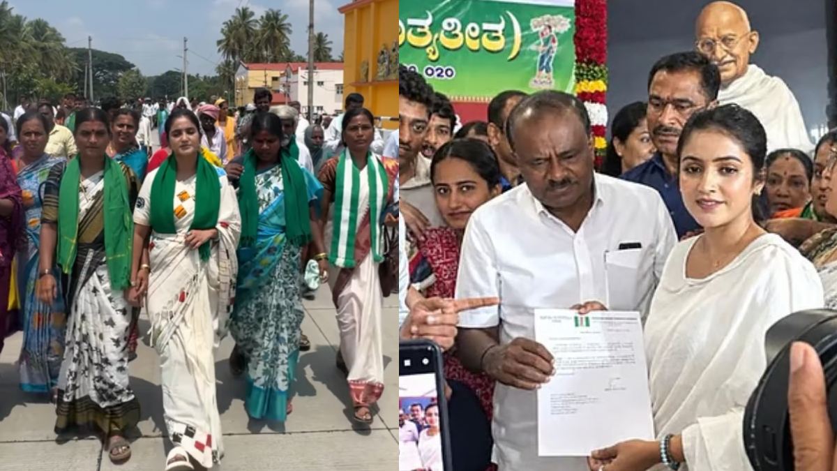 Bigg Boss Fame Jahnavi Appointed JDS State General Secretary by H.D. Kumaraswamy
