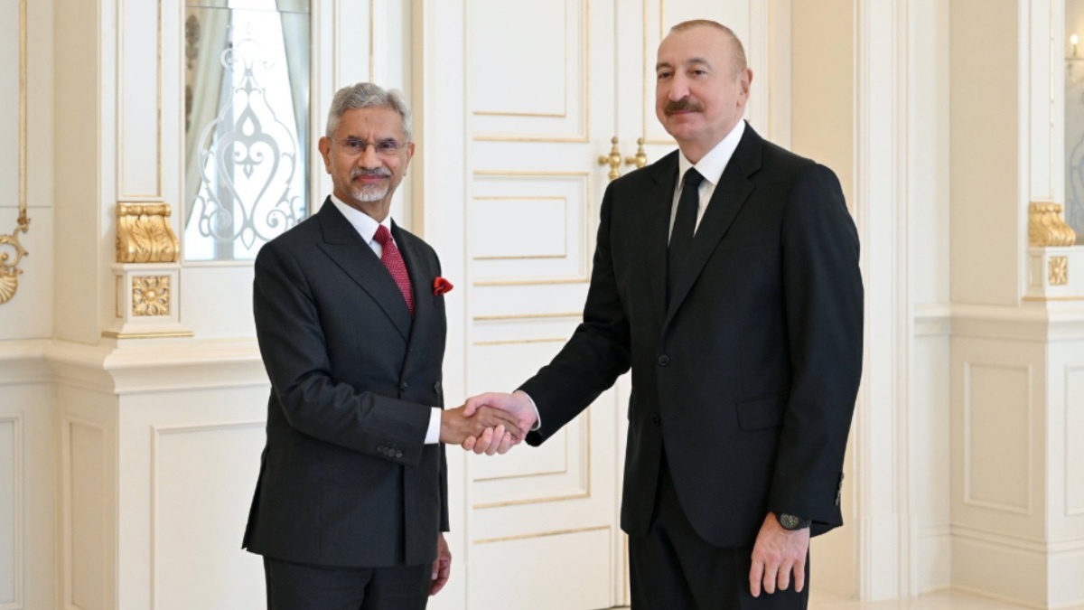 Jaishankar Meets Azerbaijan President Ilham Aliyev in Baku to Strengthen Ties