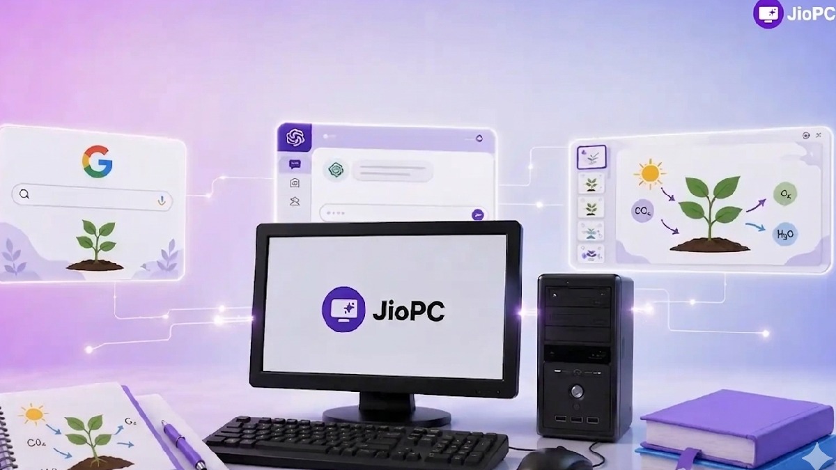 JioPC cloud computer for students.