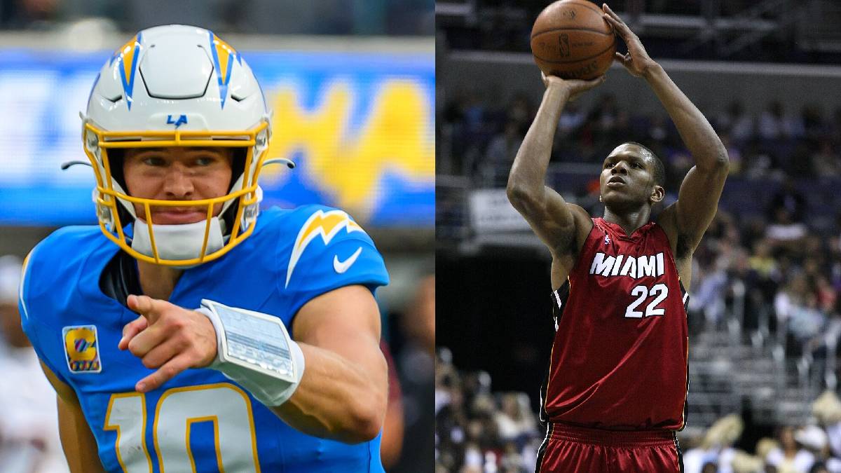 Justin Herbert and James Jones | Photo Credit: en.wikipedia.org/