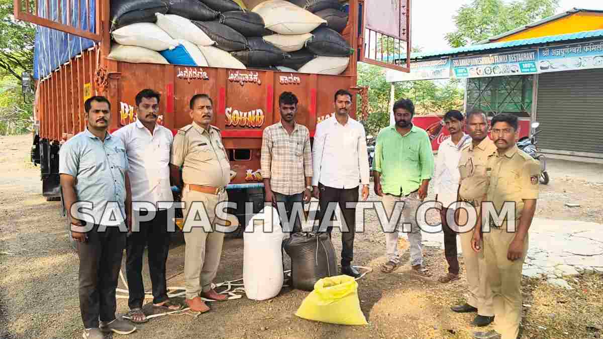 ಕಲಬುರಗಿಯಲ್ಲಿ ಅನ್ನಭಾಗ್ಯ ಅಕ್ಕಿ ಅಕ್ರಮ ಸಾಗಾಟ ಪತ್ತೆ-148 ಕ್ವಿಂಟಾಲ್ ಅಕ್ಕಿ ವಶ!!