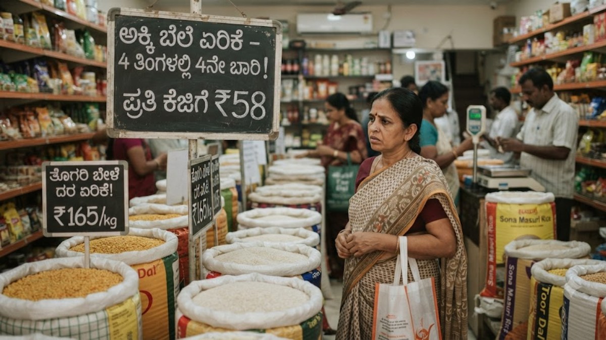 Karnataka Rice Price Hike | Photo Credit: AI Image