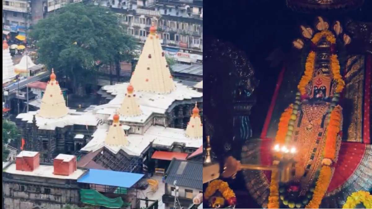 Women devotees fight at Kolhapur Ambabai Temple