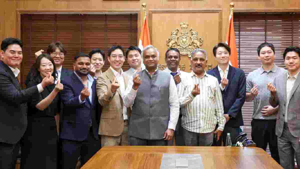 ಕರ್ನಾಟಕದಲ್ಲಿ ಹೂಡಿಕೆಗೆ ಕೊರಿಯನ್ ಉದ್ಯಮಿಗಳ ಆಸಕ್ತಿ; ಪ್ರಿಯಾಂಕ್ ಖರ್ಗೆ ಜೊತೆ ಮಹತ್ವದ ಸಭೆ!!