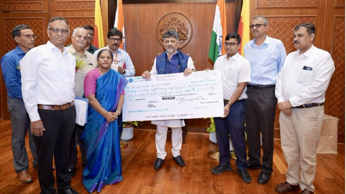 ಕೆಎಸ್‌ಎಫ್‌ಸಿಗೆ ₹100 ಕೋಟಿ ನಿವ್ವಳ ಲಾಭ - ರಾಜ್ಯ ಸರ್ಕಾರಕ್ಕೆ ₹28.84 ಕೋಟಿ ಲಾಭಾಂಶ ಹಸ್ತಾಂತರ!!