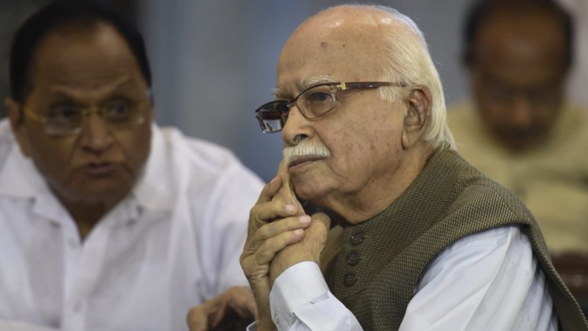 Veteran BJP leader LK Advani