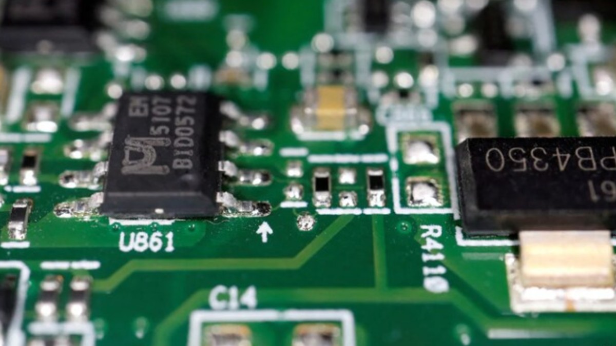 Malaysian customs officers inspect servers containing advanced AI chips.