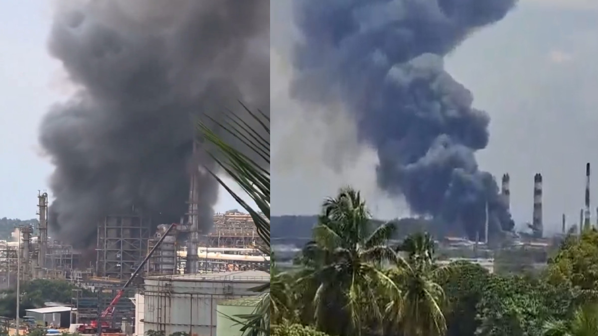 Mangaluru MRPL Blast | Photo Credit: https://x.com/HateDetectors | https://x.com/vijeshetty
