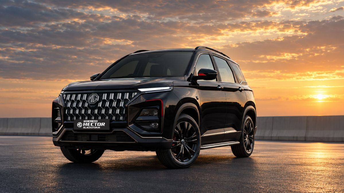 MG Hector Blackstorm and Snowstorm special editions | Photo Credit: https://x.com/ravi_DDS