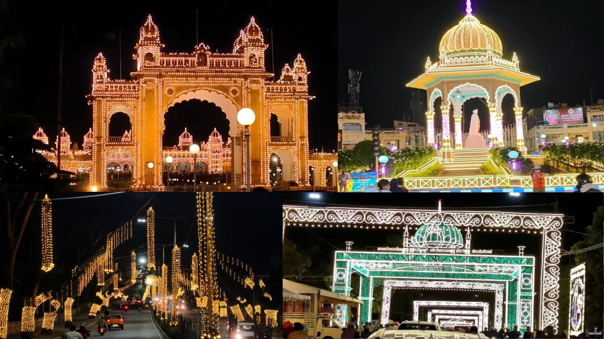Mysuru Dasara 2026: Grand 21-Day Light Show to Turn the City Into a Glittering Spectacle