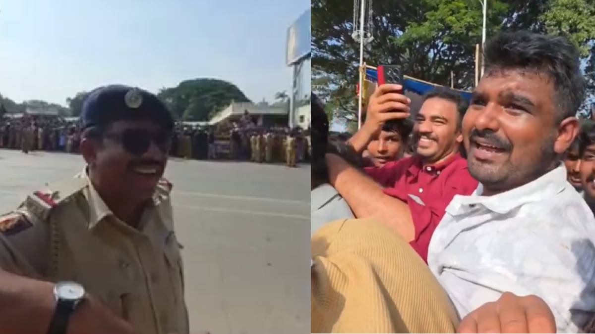 Viral Video Shows Man’s Hilarious Conversation With Police During Mysuru Dasara