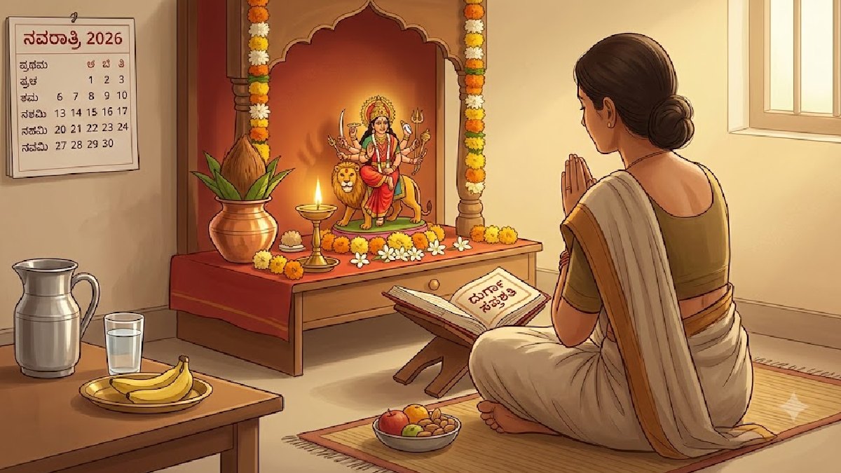 ದುರ್ಗಾ ದೇವಿಯ ಆರಾಧನೆಗೆ ನವರಾತ್ರಿ ಸಿದ್ಧತೆ - ಉಪವಾಸದ ಈ ನಿಯಮಗಳು ನಿಮಗೆ ಗೊತ್ತೇ?