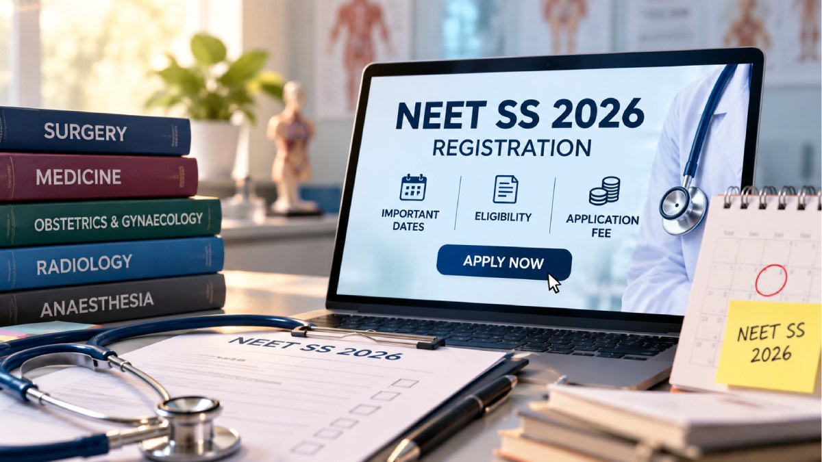 NEET SS 2026 registration and examination schedule announced by NBEMS.