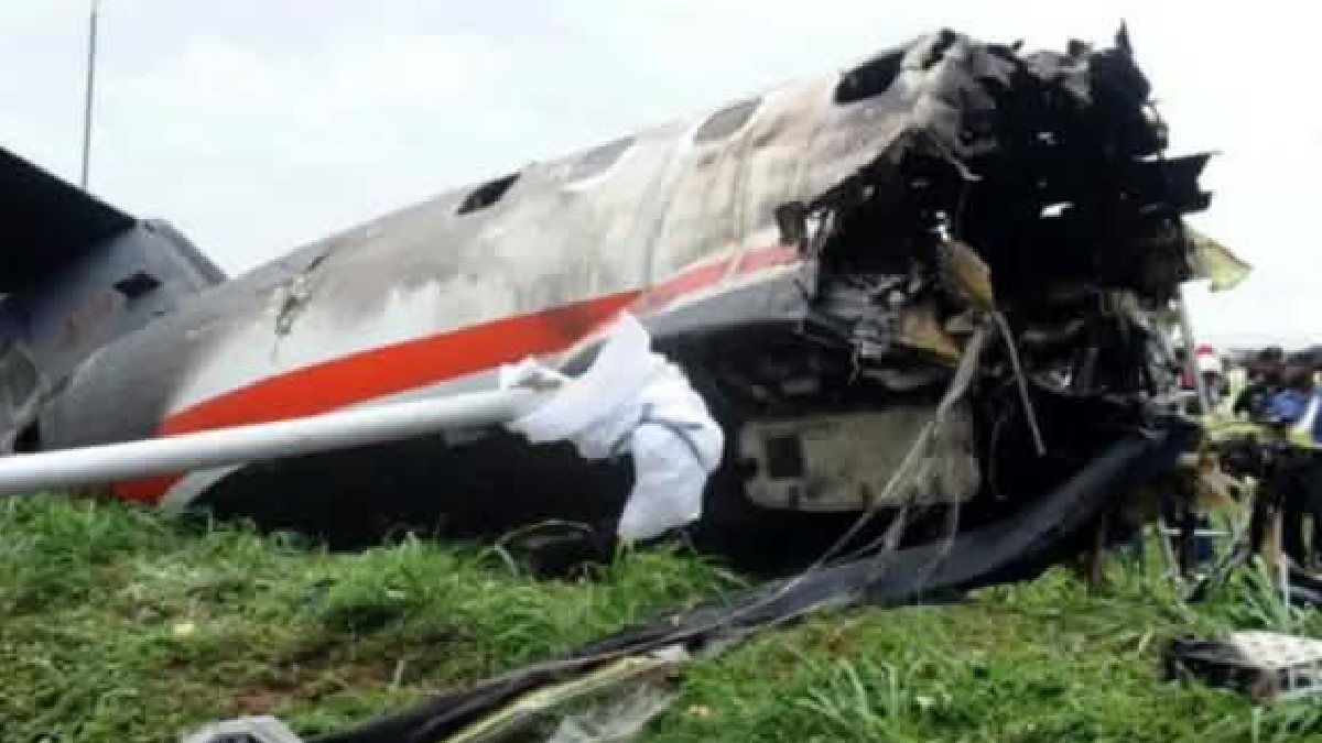 Nigerian Air Force aircraft crash in Ondo State | Photo Credit: https://x.com/DGBiGG1