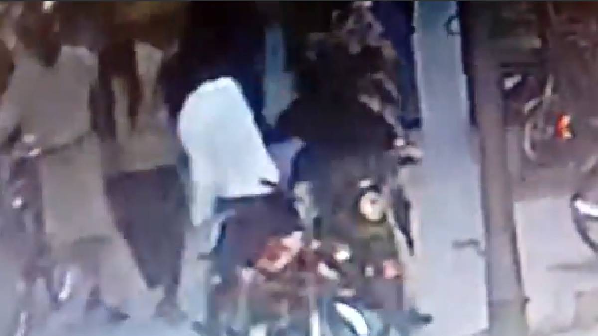 A Still From The CCTV Footage Of The Incident