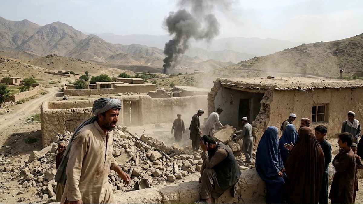 Pakistan Airstrikes in Afghanistan | Photo Credit: AI Image